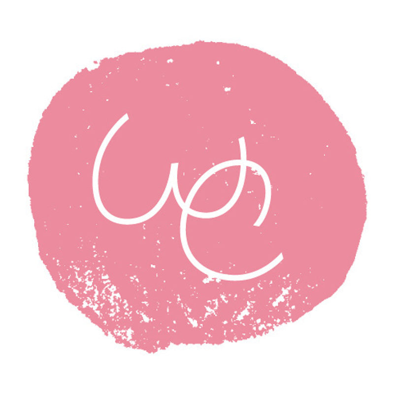 Wild Chick Organics monogram logo skincare